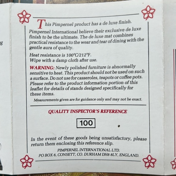 Vintage Pimpernel Game Bird Coaster Set x6 in original box - Picture 7 of 14